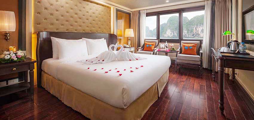 Du thuyền Athena Luxury Vịnh Hạ Long 2 ngày 1 đêm