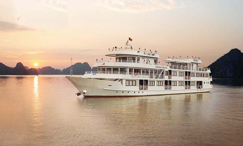 Du thuyền Vịnh Hạ Long 5 sao Athena Luxury Cruise