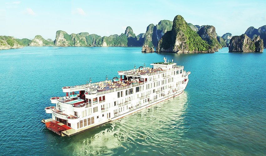 Du thuyền Vịnh Hạ Long 5 sao - Ambassador Cruises