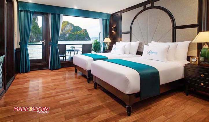Du thuyền Aspira Vịnh Lan Hạ 2 ngày 1 đêm