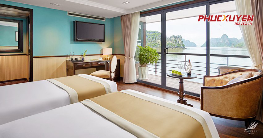 Du thuyền Capella Vịnh Lan Hạ