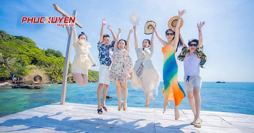 Ca nô tham quan 4 đảo Phú Quốc