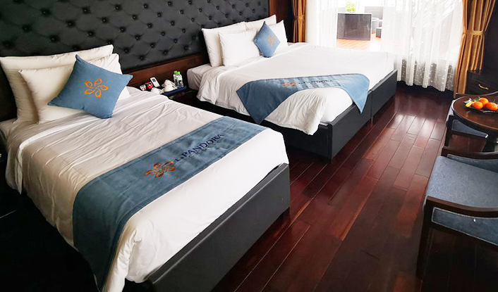 Du thuyền La Pandora Vịnh Lan Hạ 2 ngày 1 đêm