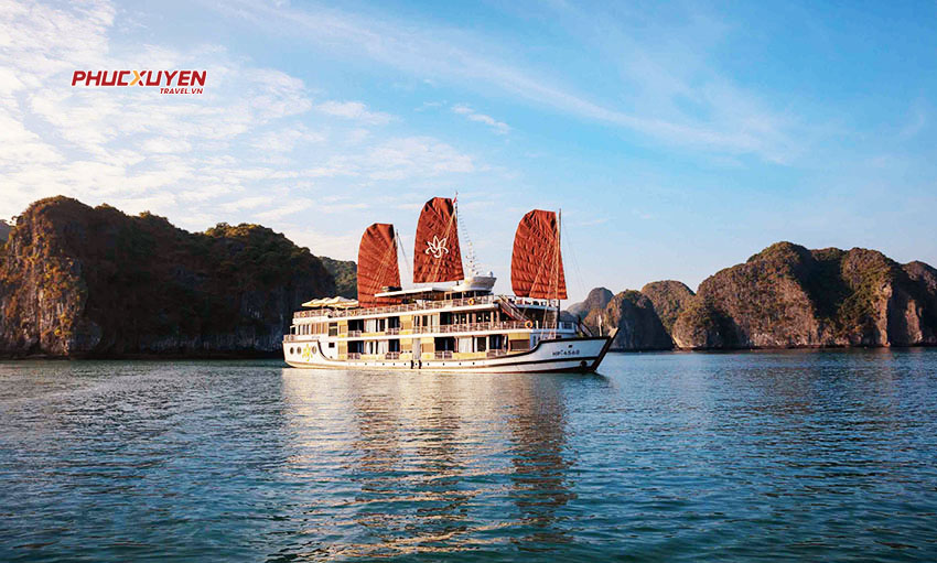 Du thuyền Orchid Classic Vịnh Lan Hạ 2 ngày 1 đêm