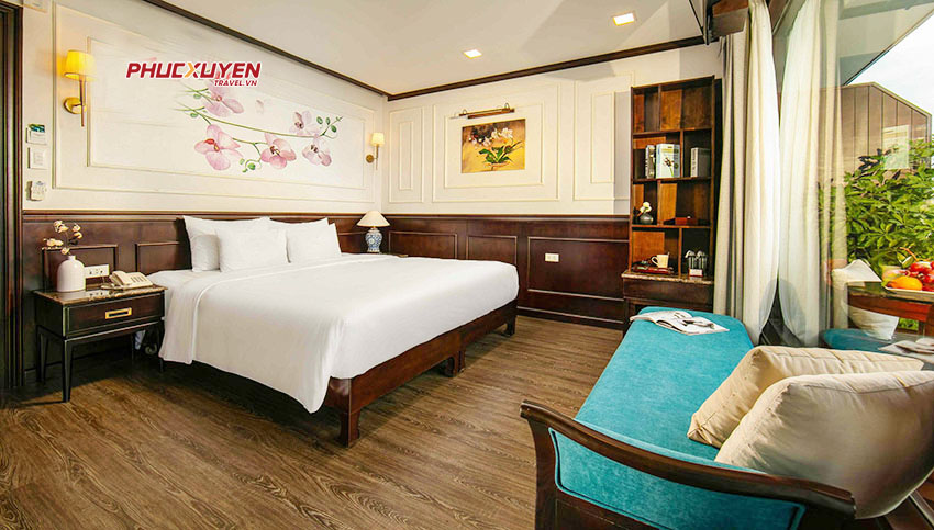 Du thuyền Orchid Trendy Vịnh Lan Hạ 2 ngày 1 đêm