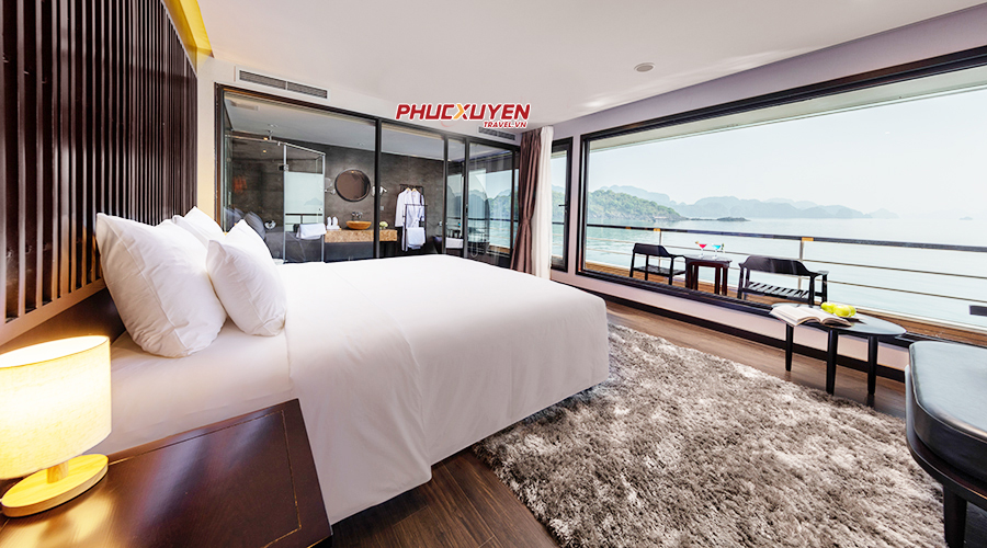 Phòng Golden Pearl Hạng 1 Du thuyền Scarlet Pearl