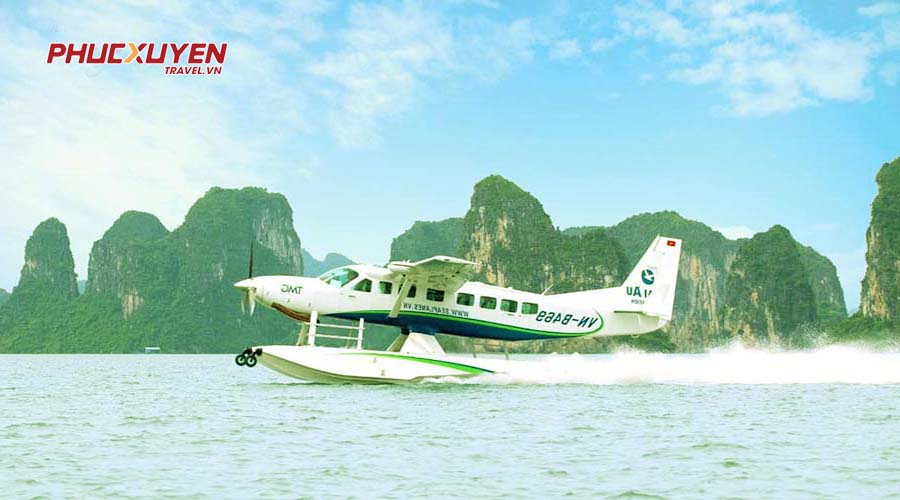 Tour Thuỷ phi cơ ngắm cảnh Vịnh Hạ Long 25 phút