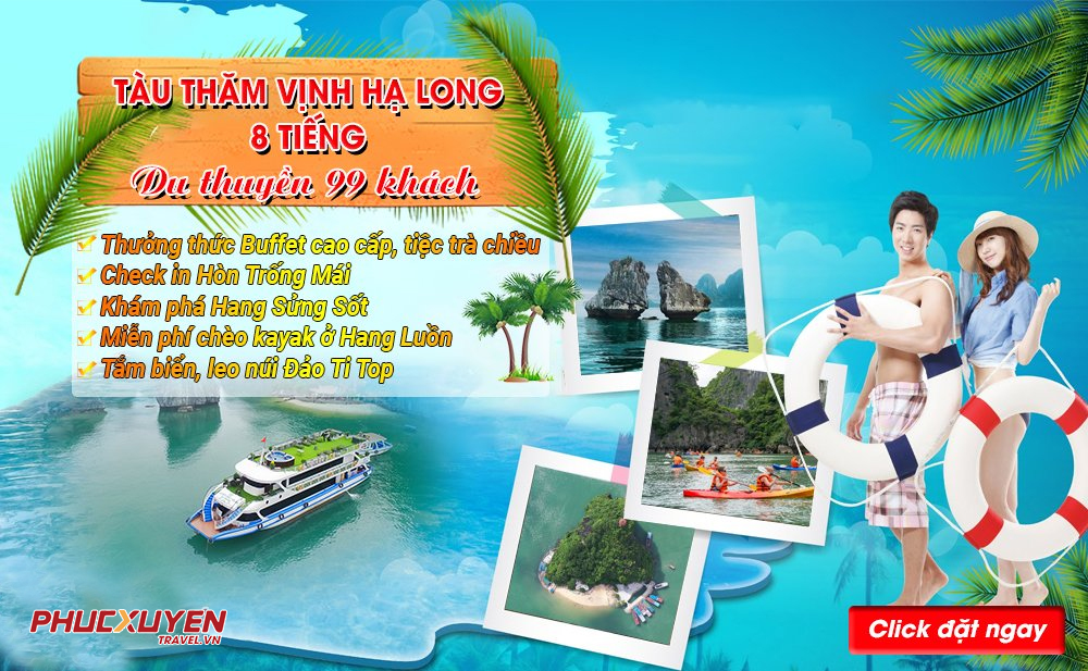 Tour Thăm Vịnh Hạ Long 8 Tiếng