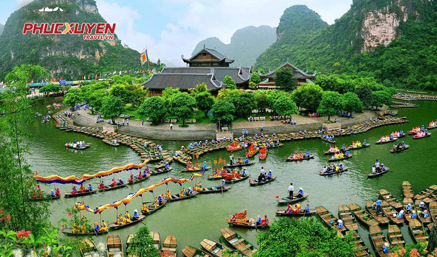 Tour du lịch tham quan Hà Nội - Hoa Lư - Tràng An - Hang Múa