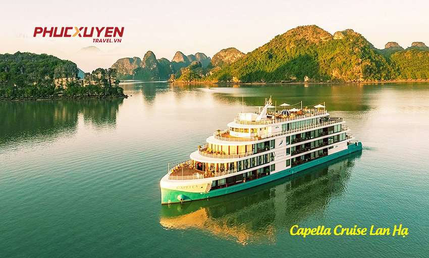 Du thuyền Capella tham quan Vịnh Lan Hạ 2N1Đ