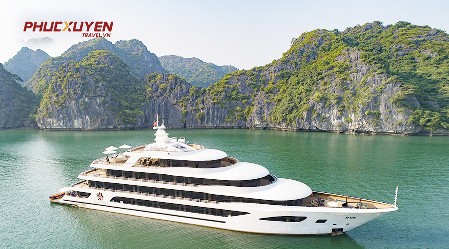Du thuyền Scarlet Pearl tham quam Vịnh Lan Hạ Cát Bà 2N1Đ